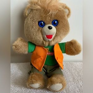 Teddy Ruxpin Talking 8in Plush Bear,8in,2018